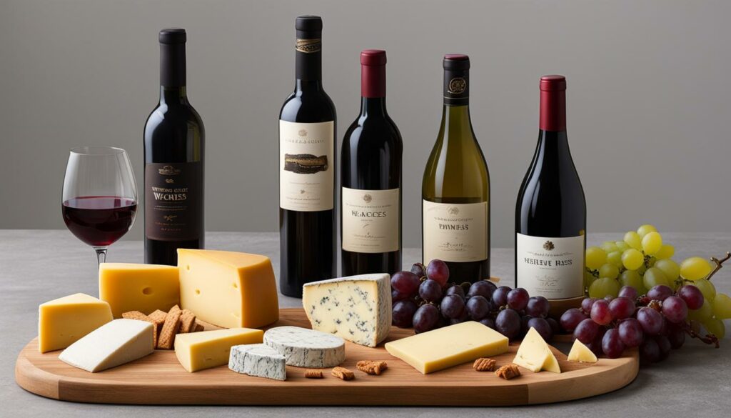 Bianca cheese and wine pairing