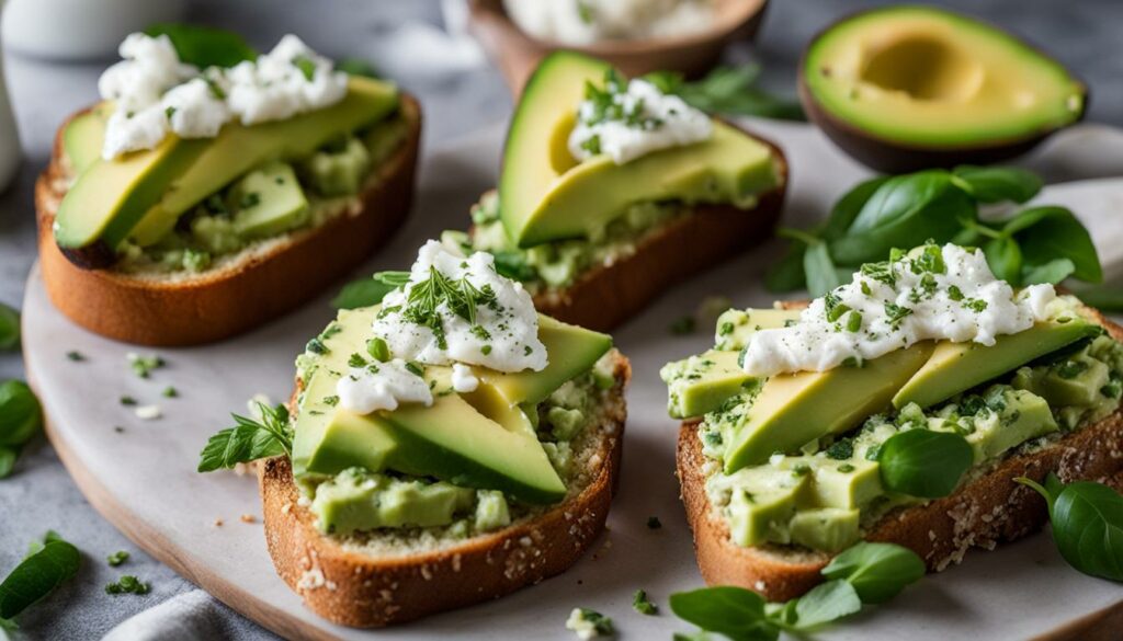 Sheep Milk Cheese and Avocado Toast
